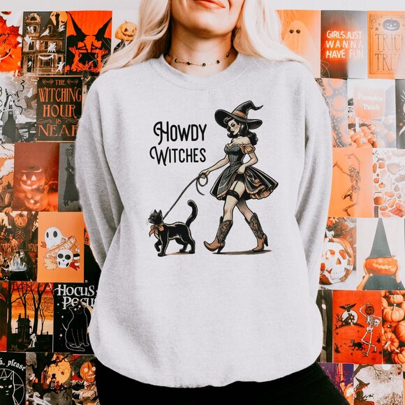 Howdy Witches Sweatshirt - Picture 2 of 5